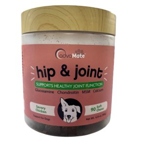 قرص مکمل مفصل و غضروف ساز سگ Advamate ادواکر 90 عددی