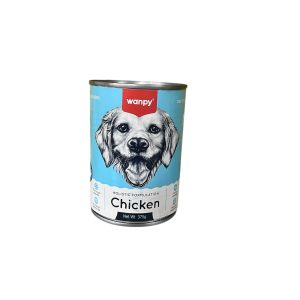 کنسرو ونپی سگ طعم مرغ ۳۷۵ گرمی